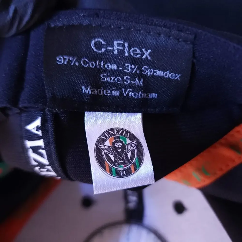 Venezia FC Classic Design Black Hat Team Cap Soccer Football Club C-Flex